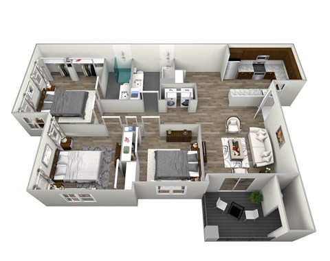 Aspen Ridge 3 Bedroom